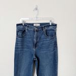 Abercrombie & Fitch [] The Flare Ultra High Rise Jeans Medium Wash Sz 32 14 Long Photo 3
