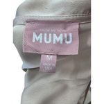 Show Me Your Mumu Samantha Women's Ruffle Wrap Dress Champagne Luxe M Bridesmaid Photo 1