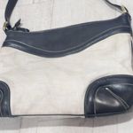 Gucci  Leather and Canvas Shoulder Bag Photo 8