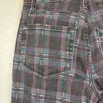 Paige hoxton ankle skinny leg jeans in black Atlantic tartan plaid size 25 Photo 14