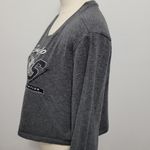 Nba San Antonio Spurs cropped long sleeve tee size small Photo 3