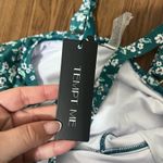 Tempt Me NWT  Green Floral One Piece Bathing Suit Size XL Photo 2