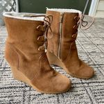 Michael Kors Rory Suede Wedge Ankle Boots Photo 2