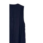 Holding Horses Womens Shirt Dress Button Up Sleeveless Knee length Black Size 8 Photo 7