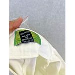 Tracy Porter Women's Pants Flare Leg Solid White Size 2 Slash Pocket 100% Cotton Photo 2