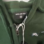 NWT Hype and Vice Tulane Green Wave cropped zip Photo 3