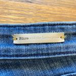 Pilcro and the Letterpress mid rise light wash denim stretch jean short size 27 Photo 3