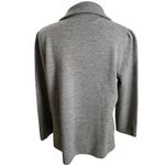 Talbots Sweater Blazer in Merino Wool XP Plus Petite Grey Photo 5