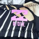 Billabong NWT  A/Div Multi Abstract Tropical Bikini Bra Swimsuit Top Small Photo 9