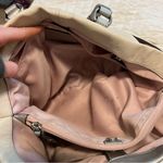 Coach Ashley Ivory Leather Shoulder Bag Convertible Satchel Handbag Carryall Photo 10