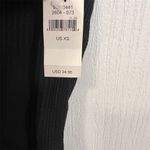 Aerie  Women's Size XS Black Ribbed Henley Tank Top Sleeveless Casual‎ NWT Photo 4