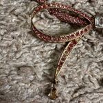 Betsey Johnson  X Marie Antoinette Oversized Pink Bow Necklace Photo 2