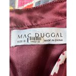 Mac Duggal Leena for Floral Chiffon Red Gown From Rent The Runway Size: XS 0 Photo 9