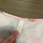 Pinkblush Pink Floral Fitted Ruched Short Sleeve Maternity Dress Size S Photo 7