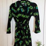 Minecraft Plush Fleece Robe with Creeper Print Boys Size M Black Size M Photo 6