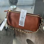 Ralph Lauren Lauren Emelia Shoulder Bag in TAN, Retail $250 Photo 5