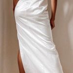 Lulus White silk prom dress Photo 1