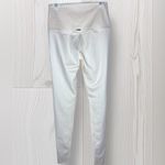 NWT MIKA Women’s High Waisted Eggshell White Kaya Leggings Size L Photo 2