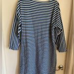 J.Crew Re-Imagined Knit front-pocket Striped shift dress SZ XL Photo 4