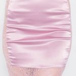 Boutique Celebrity Fashion by Hera Collection Satin Side Lace Mini Skirt in Mauve Medium Photo 1