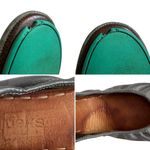 Tieks ‎ ballet flats pewter silver leather size 9 slip on shoes ballerina style Photo 8