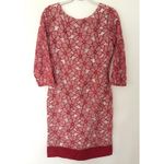 Diane Von Furstenberg DVF Sarita Red Lace Sheath Dress Tulle Floral Overlay Elegant Cocktail Wed Sz 10 Photo 1