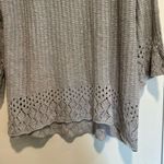 LC Lauren Conrad  Womens Sz: XLP Bell Sleeve Open Knit Flowy A-line Sweater. Photo 9