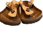 Birkenstock Papillio Gizeh Cork with Metalic Silver, Sz EU38 Photo 5