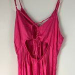 Wild Fable  Women's Bright Berry Pink Tie-Back Slip Dress - Size XL - NWT Photo 2