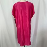 NWT Vintage Beth Michaels Caftan Dress‎ Hot Pink V Photo 3