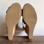 SO  Taffy Denim Women's Wedge Sandals Size 9.5 #B1574 Photo 7