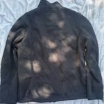 Gerry Men's Full Zip Waffle Knit Ribbed Fleece Lined Jacket Size L. Black Size L Photo 2