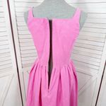 Isaac Mizrahi Target Corduroy Sleeveless Fit Flare Dress Pink Medium Sundress Photo 7