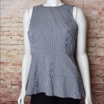 White House | Black Market | Gingham Peplum Blouse Photo 3