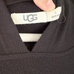 UGG  Elettra Soft Brushed Pullover Hoodie Long Sleeve Black Size Large Photo 3