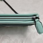 Rebecca Minkoff Mint Leather & Chain Crossbody * Flawed * Photo 13
