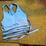 Gymshark Blue Poise Wrap Around Bralette size M Photo 1