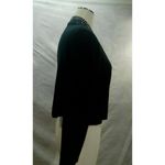 Calvin Klein Black Rhinestone 3/4 Sleeve Cropped Bolero Cardigan Sweater Sz XL Photo 11