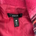 Bloomingdale’s Aqua Plaid Duster Trench Coat in Pink, Size M New w/Tag $178 Pink Size M Photo 10