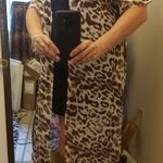 Leopard print cardigan or robe Brown Size L Photo 3