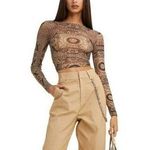 I am gia I.Am.Gia. Zenith Mesh Cropped Top Size: XS Photo 0