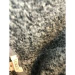 J Crew Small Funnel Cowl Wool Sweatshirt Sweater Wool Blend Gray Pocket Lined Photo 4