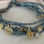 Juicy Couture black metallic cord bracelet Photo 3