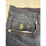 U.S. Polo Assn. Stretch Skinny Jeans Denim Women's Pony Size 12 Dark Wash Photo 4