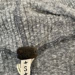 Free People  Londontown Thermal Tunic Top Grey Asymmetric Hem Bohemian Size Small Photo 3