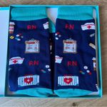 Happy Socks Nurse Socks (NWT) Blue Photo 0