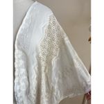 Haptics Women's Boho White Cream Lace Cardigan Kimono sz 3X Photo 2