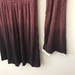 Sage Smocked Off The Shoulder Ombré Mini Dress Photo 1