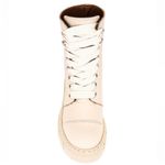 ALOHAS Can Can Leather Lace up Boot in Beige EU 36/US 6 Photo 4