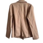 Spanx NWT  Blazer Ponte Perfect Asymmetric Tailored Blazer in Toffee Sz XL Photo 7